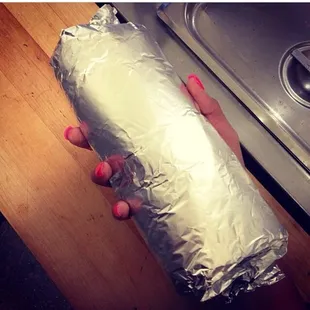 Burritos- steak, ground beef and chicken