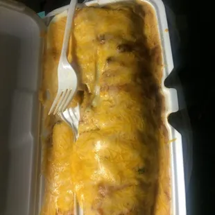Wet burrito  the best wet burrito I have  tasted and I have ate an lot of wet burrito