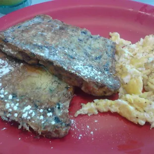 Blueberry fritter vrench toast!!!