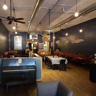 The old Eaton's Hardware store is now a Factory Pizza