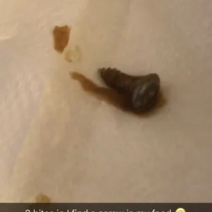 Got a screw in my Chile chilies:( I use to go to this place all the time until this gem.