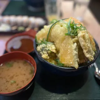 Veggie Tempura Don