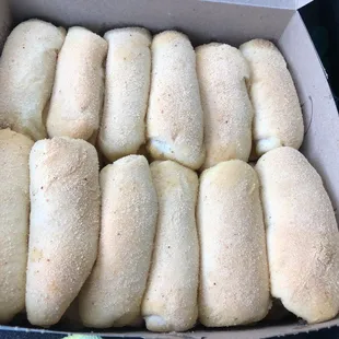 Spanish rolls 3 dozen, hot and fresh!