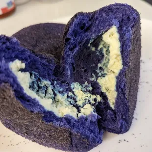 &apos;slightly spoiled&apos; cream cheese... I sacrificed myself so you didn&apos;t have to... 1st 2 of four rolls.. first impression and NOT good...