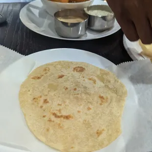 Chapati was basically frozen ones. Was not soft and could tell it&apos;s not fresh