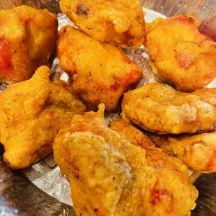 Chicken fritters