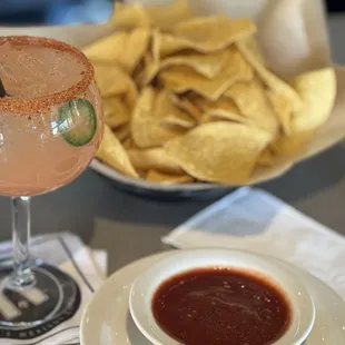 Coparita, chips &amp; salsa