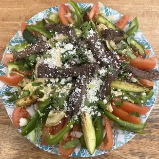 Nando&apos;s fajita salad!!!