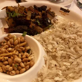 Bhatmas Sadheko (Vegan)
