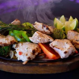 chicken and vegetables