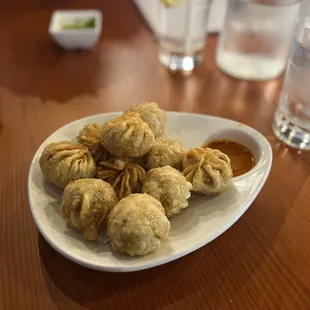 Chicken Momo (fried)