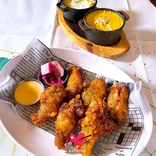 poultry, food, fried chicken, bbq wings, chicken wings and fried chicken, bbq chicken, chicken, chicken wings, fried chicken wings