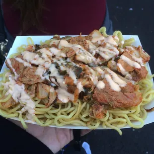 Pork belly kim chee yakisoba you say?