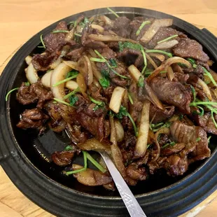 Cumin lamb. Delicious!