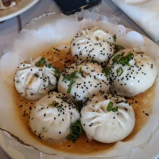 Pan fried buns