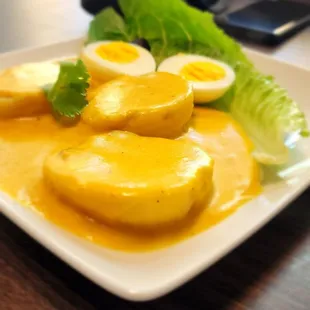 Papa a la huancaína