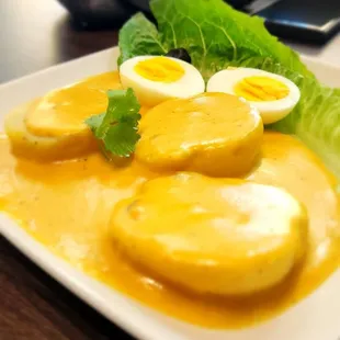 Papa a la huancaína