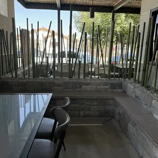 Outside patio