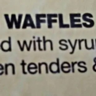 chicken and waffles