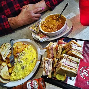 All the Meat Omelette
