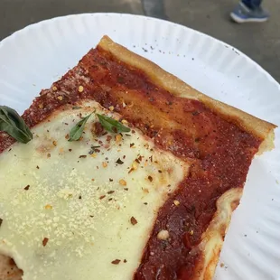 Margherita slice