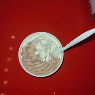 Chocolate &amp; Vanilla soft serve