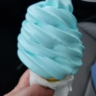They have blueberry soft serve!!!!
