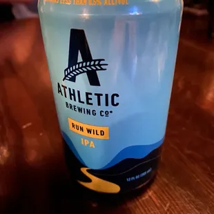 a can of athletic brewing