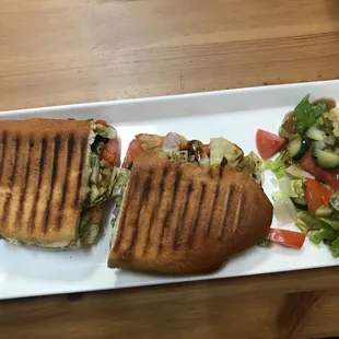 Pesto Veggie Panini