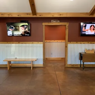 New restrooms and waiting area