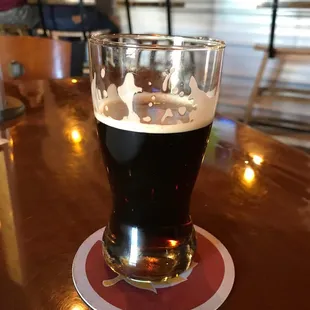Smoky chocolate stout