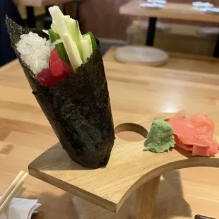 Texas hand roll