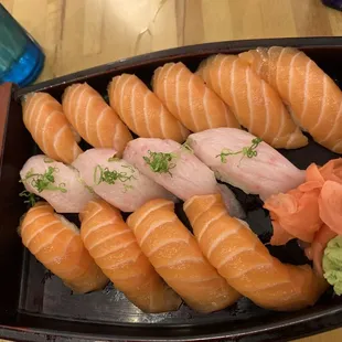 Salmon Sushi Yellowtail Sushi