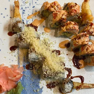 food, sushi and sashimi