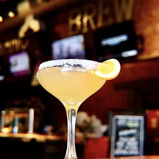 Behold the Elderflower &amp; Orange -- ketel one peach &amp; orange blossom, St. Germaine, Grand Marnier, orange.