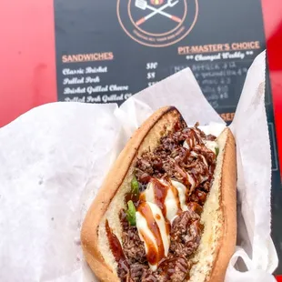 Come out this weekend and try our "Texas Philly" . Our play on a Philly Cheesesteak .