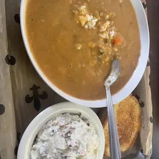 Crawfish Etouffee with Rice Dinner