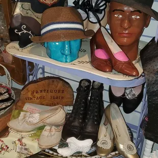 Head to Toe.
 
 We have men&apos;s and women&apos;s hats for ALL SEASONS and REASONS. And of course, SHOES, SHOES, SHOES.