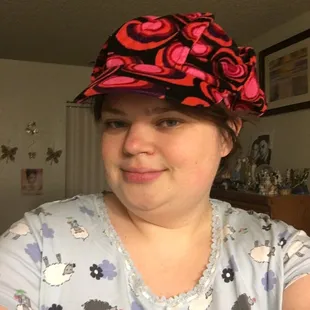 My Very Hippie, Very Groovy &apos;60&apos;s Ear Newsboy Hat!!!