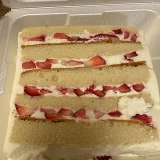 Full Slice Strawberry Shortcake