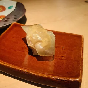 KOJIZUKE (Miami) local kingfish fermented in Koji with Battera Konbu