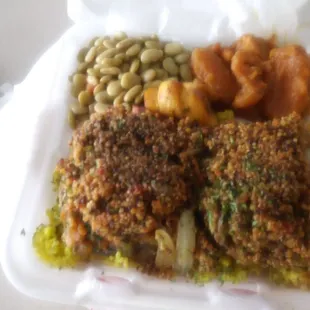 Stuffed portabello mushrooms