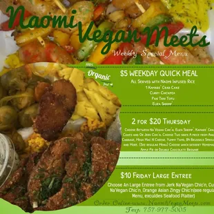 Weekly Specials Menu Order Online