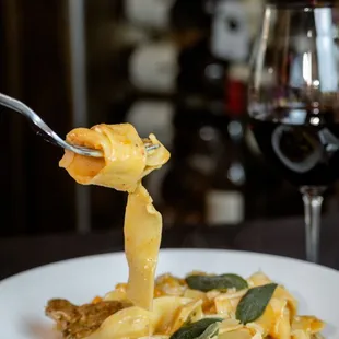 Spaced Sausage Tagliatelle