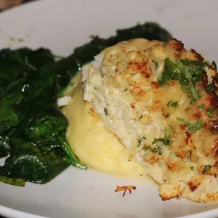 Parmesan crusted fish