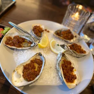 Chorizo Oysters
