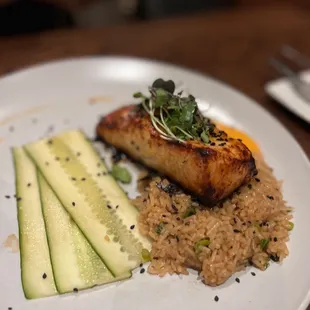 grilled seafood, food, fish, seafood, grilled fish