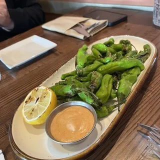 Blistered Shishito Peppers