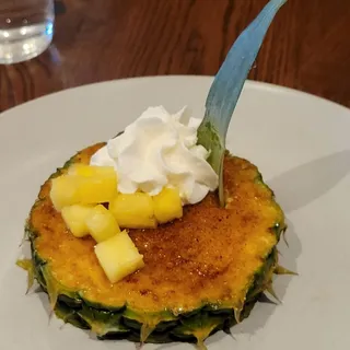 Pineapple Crème Brûlée