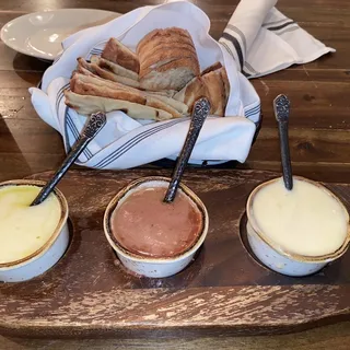 Melted Fondue Trio